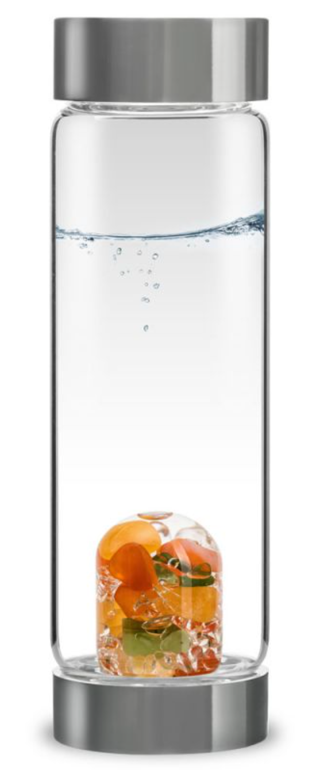 VitaJuwel Via Happiness Crystal Water Bottle –