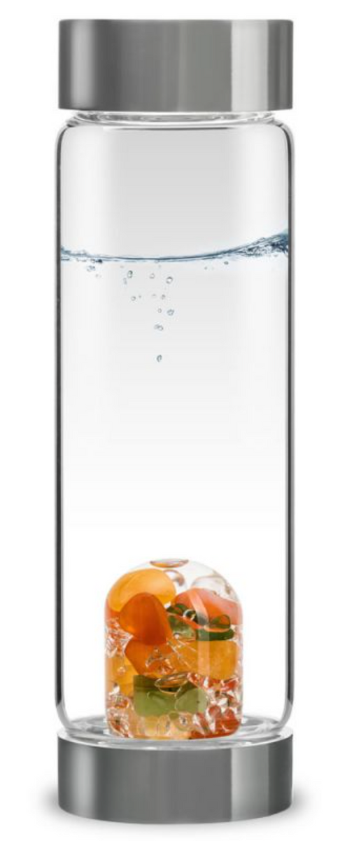 VitaJuwel Via Happiness Crystal Water Bottle –