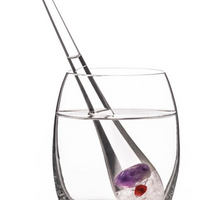 Gemstone Vial Vino Droplet Amethyst