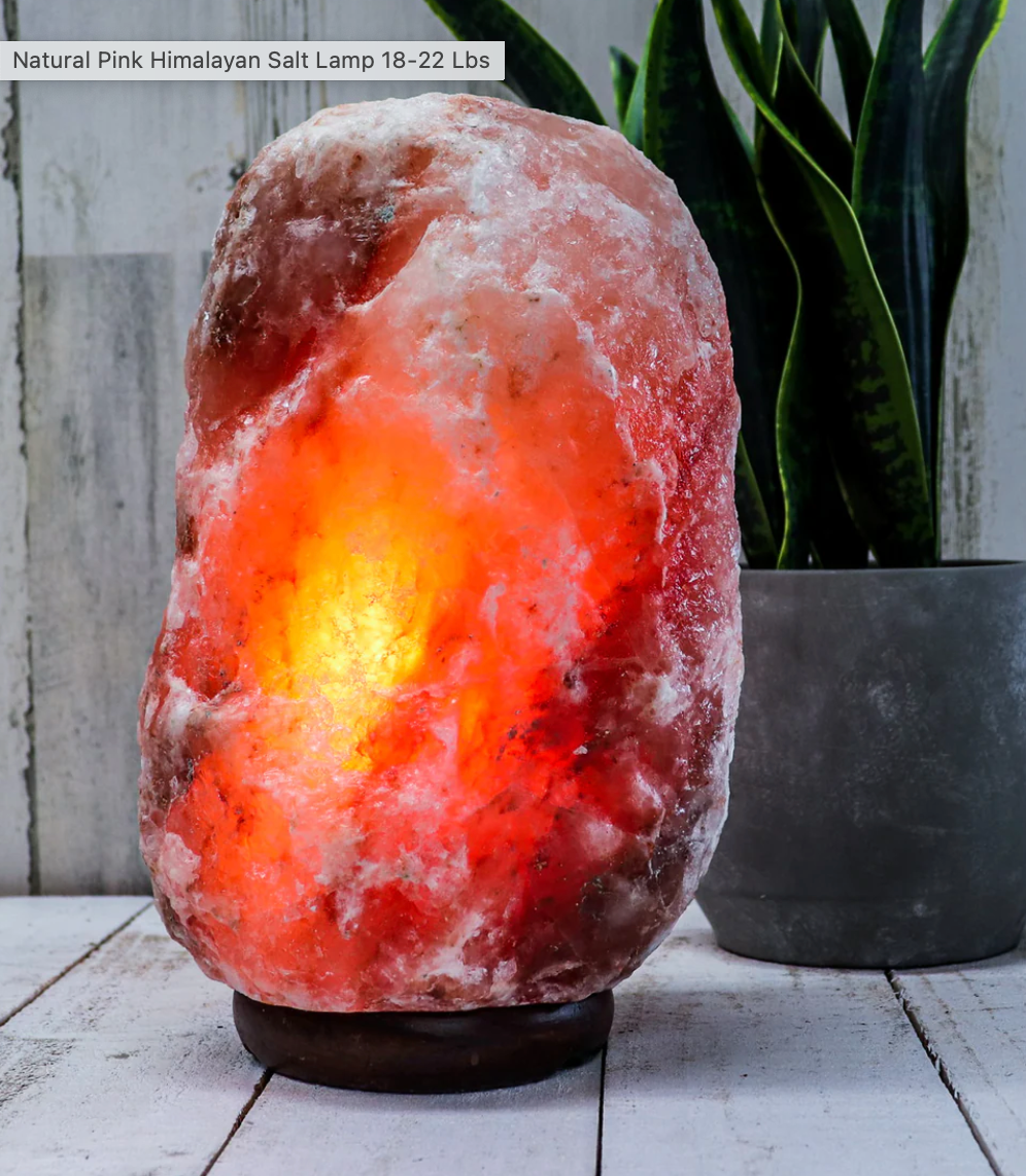 Himalayan Salt Lamp Dark Red