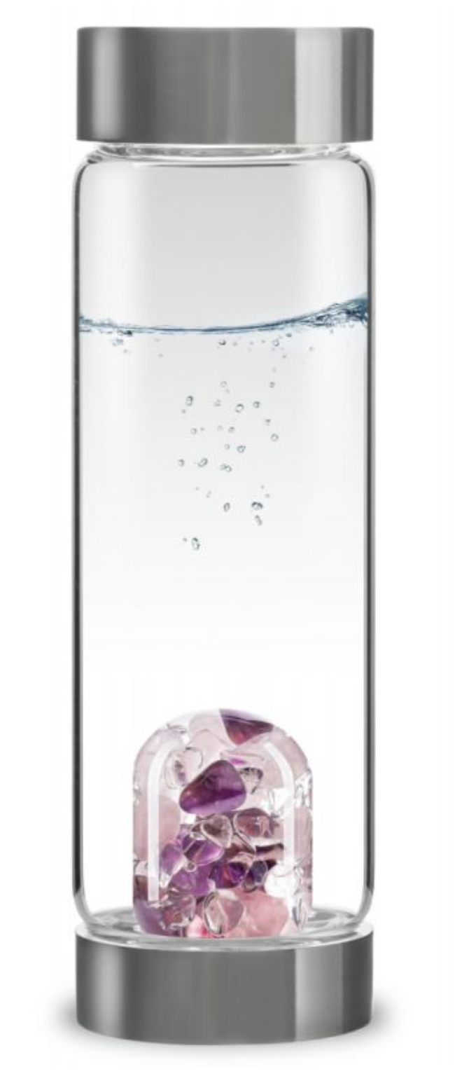 VITAJUWEL ・ヴィタジュエル・ジェムポット　ヴィジョン VitaJuwel Via Wellness Crystal Water Bottle –