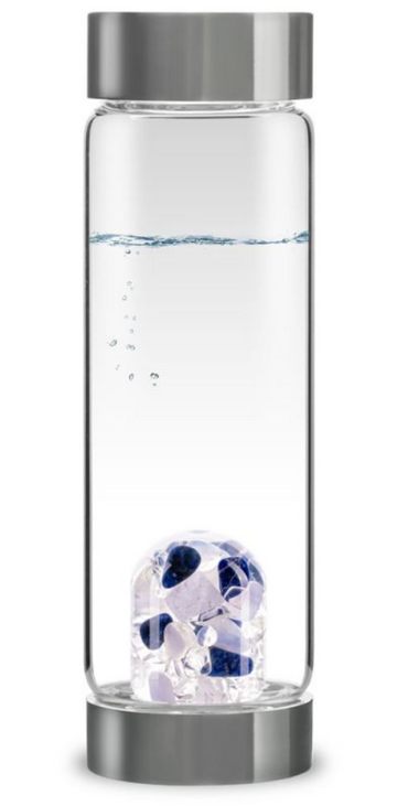 Vita Juwel Via Balance Crystal Water Bottle