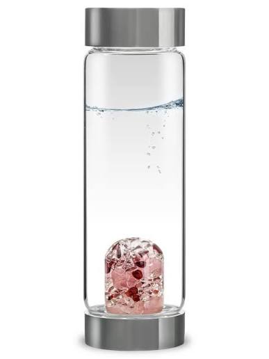 VitaJuwel Via Love Crystal Water Bottle