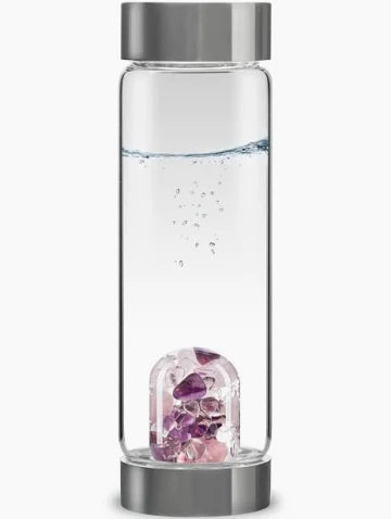VitaJuwel Via Wellness Crystal Water Bottle